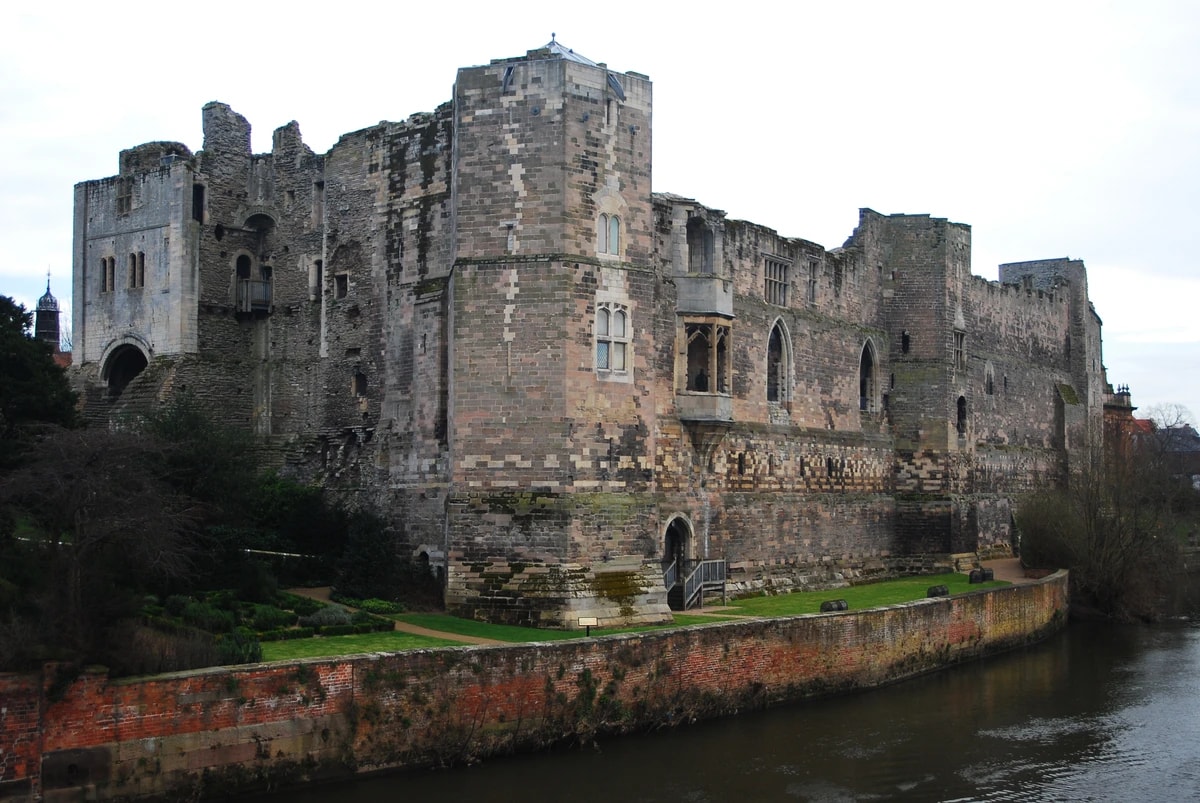 Newark Castle beside the River Trent